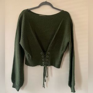 LF Stores SEEK the label lace front sweater